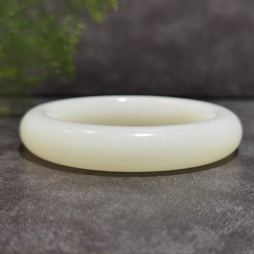 【御珠宫坊·传承系列】羊脂白玉手镯54.5mm 商品图4
