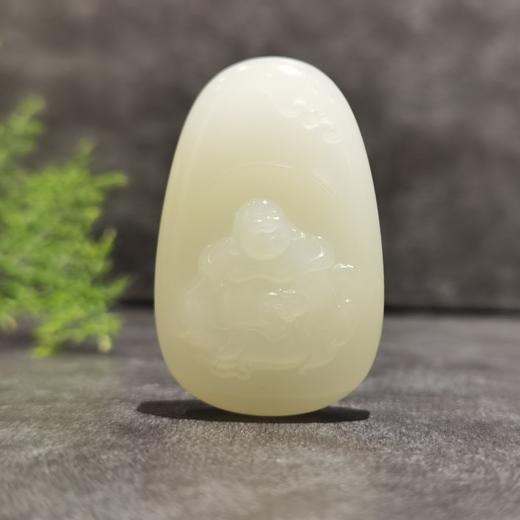 【御珠宫坊】羊脂白玉佛牌 商品图1