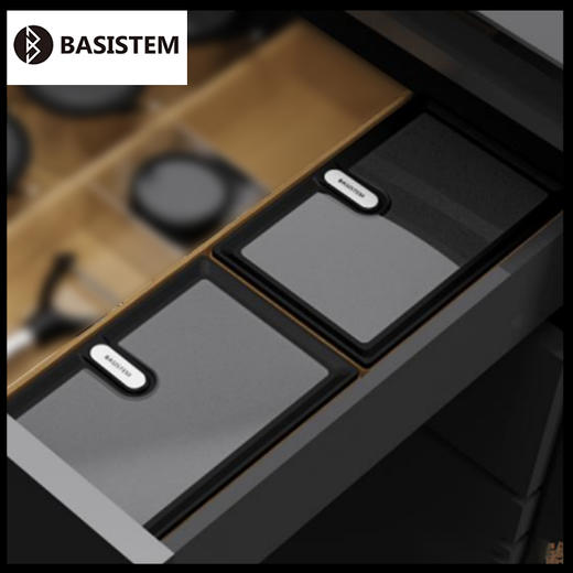 精品双储物盒——抽屉收纳【库尔】 商品图0