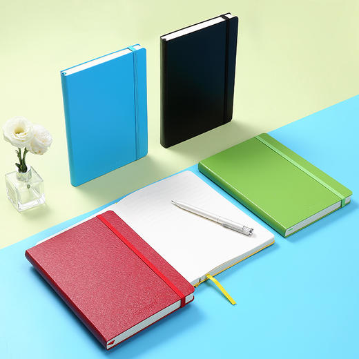 齐心 C8011 欧典系列时尚办公笔记本 A5 112张 横格 商品图3