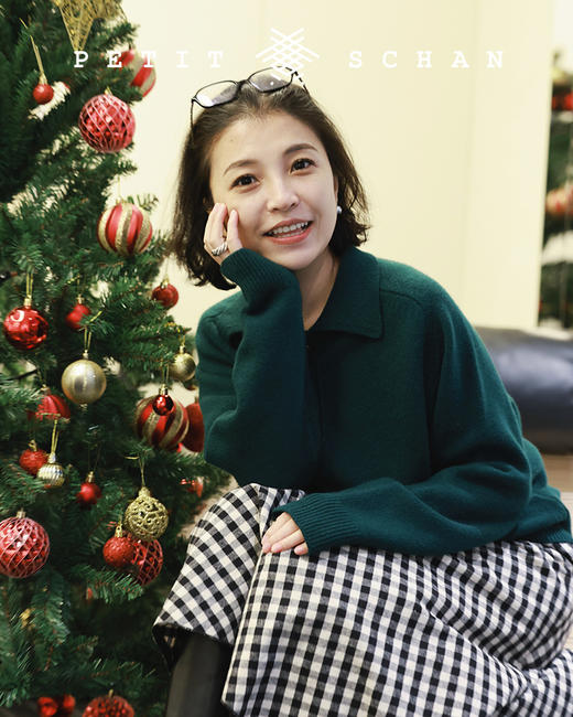 PETIT SCHAN小闪 CLO#160 waltz 圆舞曲 日本进口双面磨毛棉麻半身裙极简主义法式伞裙 商品图6