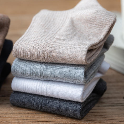 复古纯棉男款短袜5双/组 商品图4