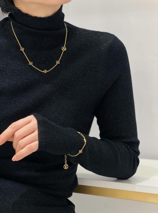 驴家LVFlower full项链/手链，将经典的Monogram花卉与细致链带巧妙妆点 商品图0