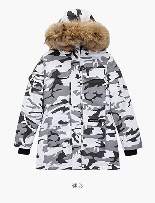 迎418   ESGUSRD  男款 工装中长三防羽绒服 9131R148Y【无毛领】 商品图4