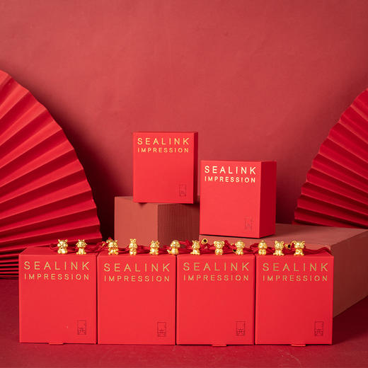 【分销】【西泠印社】幸运十二生肖手链小众设计精美伴手礼 男女生情侣款 商品图4