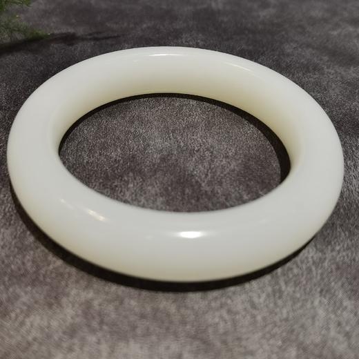 【御珠宫坊·传承系列】羊脂白玉手镯53.2mm 商品图1