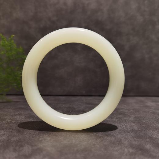 【御珠宫坊·传承系列】羊脂白玉手镯54.5mm 商品图1