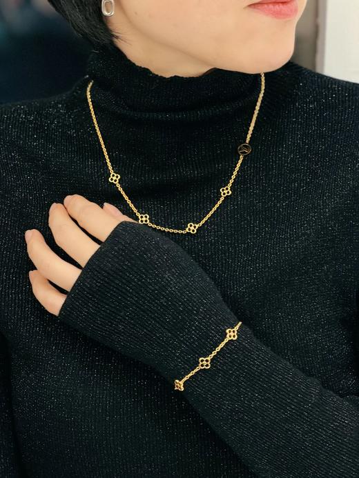 驴家LVFlower full项链/手链，将经典的Monogram花卉与细致链带巧妙妆点 商品图4