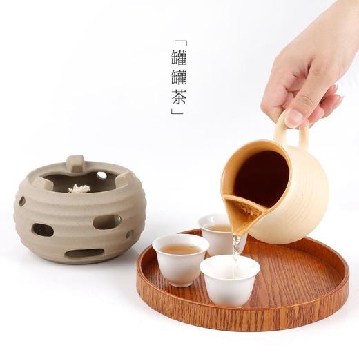 汉陶 月月罐罐 煮茶壶 煮茶器套装小煮茶壶酒精炉温茶炉功夫茶具小型围炉煮茶 商品图2
