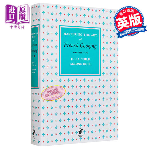 预售 【中商原版】法国厨神茱莉亚查尔德 掌握法式烹饪艺术 卷二 英版 Mastering the Art of French Cooking2 英文原版 Julia Child 商品图0