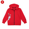 reima男女儿童大童卫衣新年款春夏兔子印花休闲连帽开衫外套 商品缩略图4