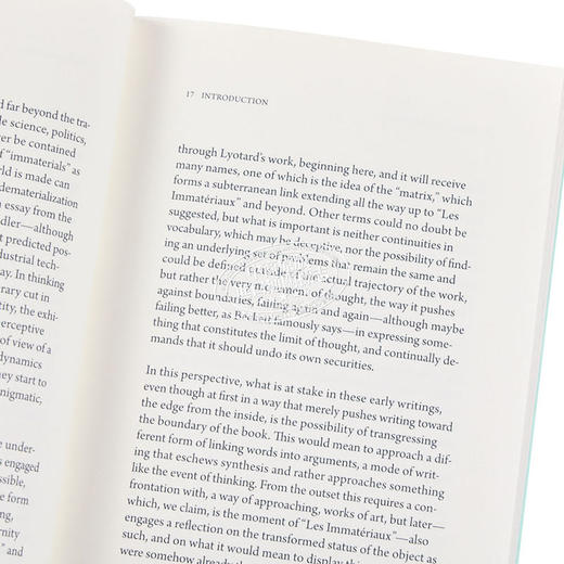 【中商原版】空间哲学:利奥塔和展览的想法 Spacing Philosophy: Lyotard and the Idea of the Exhibition 英文原版 Daniel Birnb 商品图3