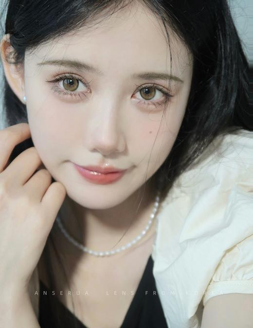 【年抛】神明少女棕 安视彩Anserua |  小直径14.0  着色13.2   (同品牌两副更划算,选款色板在详情页) 商品图5