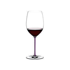 奥地利RIEDEL璀璨彩色杯杆赤霞珠黑皮诺手工红酒杯高档葡萄酒杯