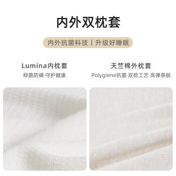 8H 慢回弹记忆棉 成人枕头护颈椎枕芯深度睡眠 H5混灰 商品图0