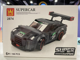 【荣民】2874积木跑车