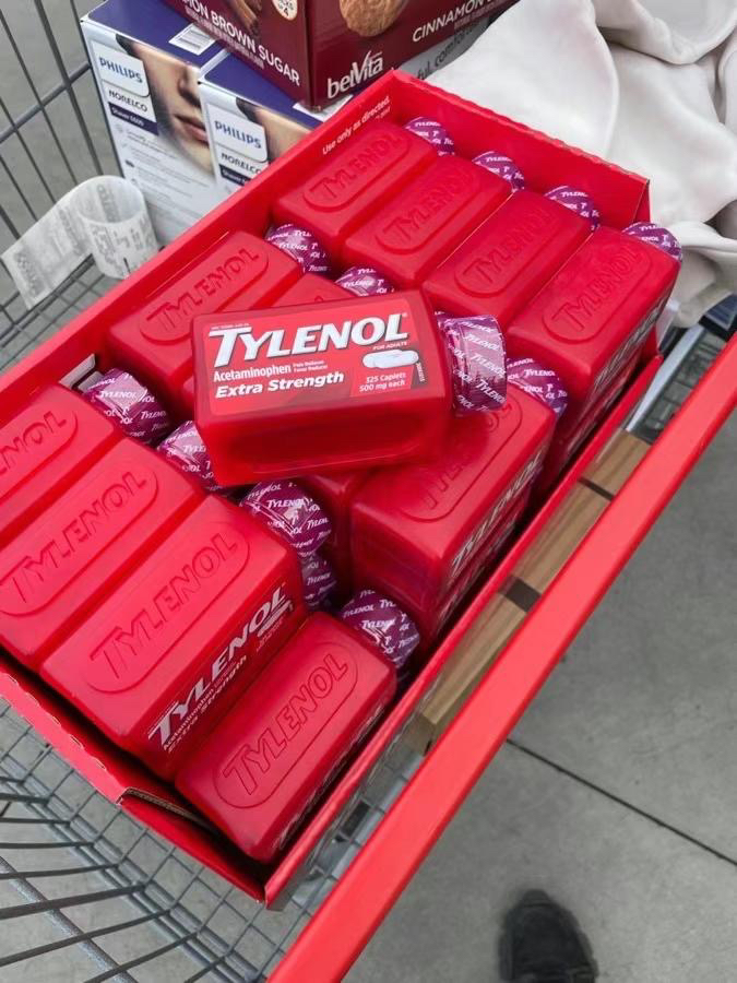 ￥270元/瓶325粒！Tylenol泰诺❤️退 烧止 痛 保质期到2026年