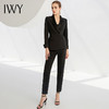 IWY/时尚高端黑色高级感职业西装套装面试正装套装气质工作服商务223206C1+223206P1 商品缩略图4