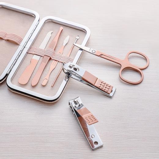 JGJ粉金色10件指甲钳指甲刀套装 商品图1