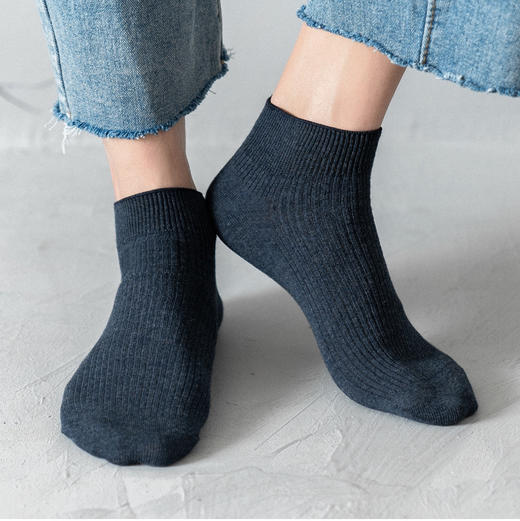 复古纯棉男款短袜5双/组 商品图6