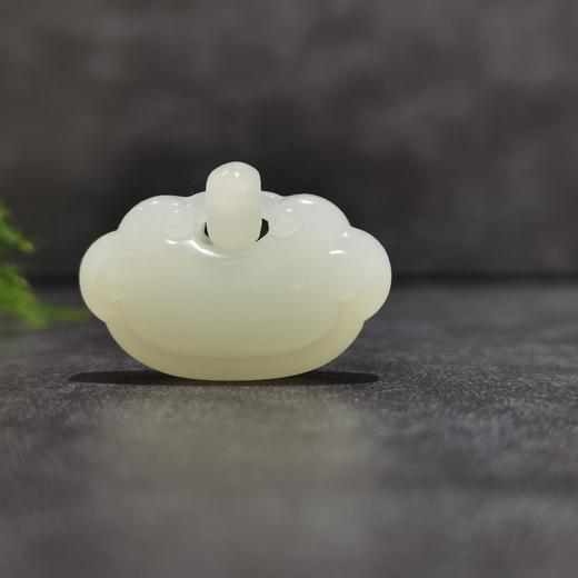 【御珠宫坊】羊脂白玉锁 商品图0