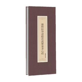 历代名家临摹系列  康熙御笔书般若波罗蜜多心经 康熙 著  书法