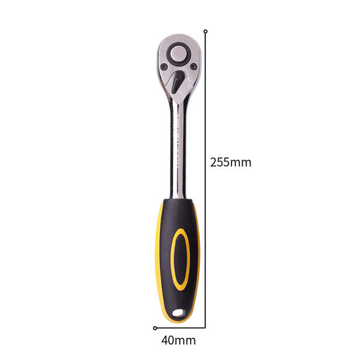 得力12.5mm系列快速脱落棘轮扳手（DL2521） 商品图2