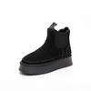 JRJJ-6691冬季新款韩版厚底东北保暖切尔西烟筒雪地靴 商品缩略图5