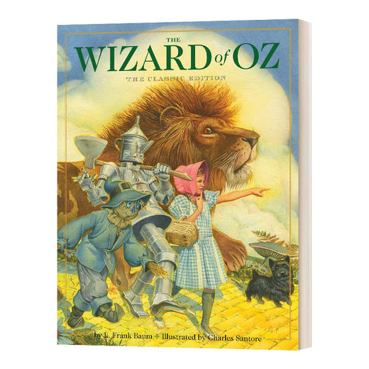 绿野仙踪 插画版 英文原版 The Wizard of Oz Hardcover 精装 英文版 Baum，L. Frank 进口英语原版书籍 商品图0