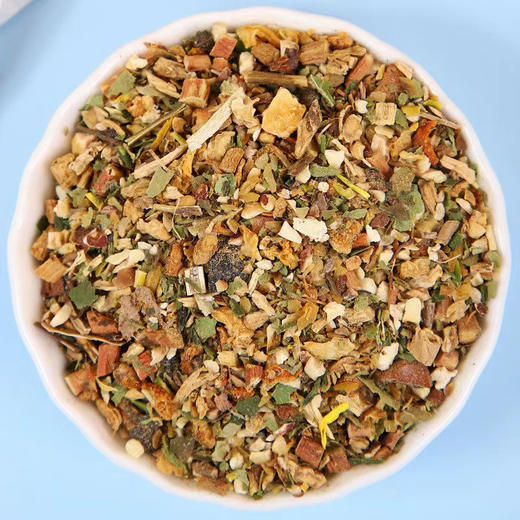 【PICC承保！莲花清温茶买3送2】植物草本茶，金银花连翘叶杏仁鱼腥草茶包，速冲即连饮清金银花瘟茶袋茶代用茶-夏日中式好物健康 商品图3