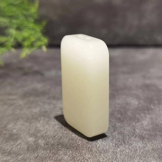 【御珠宫坊】羊脂白玉无事牌 商品图2