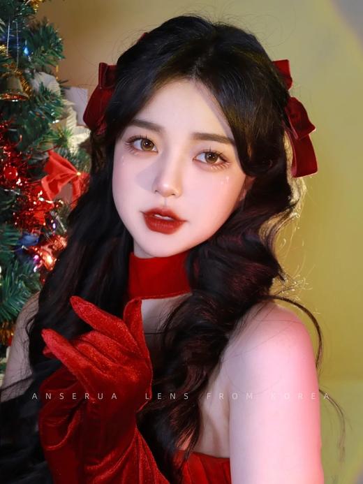 【年抛】圣光少女 宝贝棕 安视彩Anserua |  小直径14.0  着色13.2   (同品牌两副更划算,选款色板在详情页) 棕美瞳 商品图2