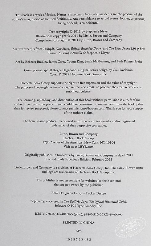 【中商原版】暮光之城 官方插图指南 英文原版 The Twilight Saga The Official Illustrated Guide Stephenie Meyer 商品图4