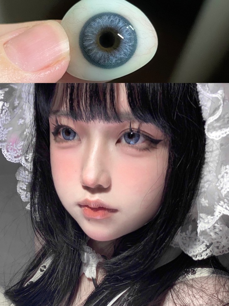 LOVEIIKIRA年抛隐形眼镜 海王14.5mm 1副/2片-VVCON美瞳网19