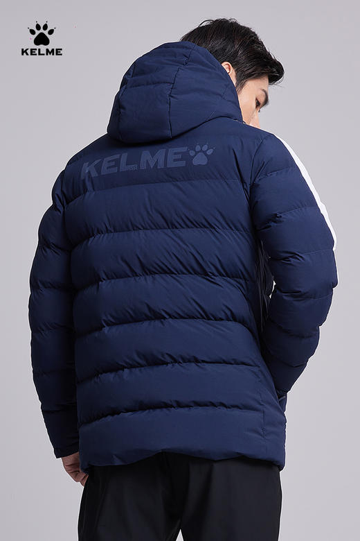 卡尔美2022冬季运动棉服短款连帽男女休闲外套加厚保暖棉袄 商品图7