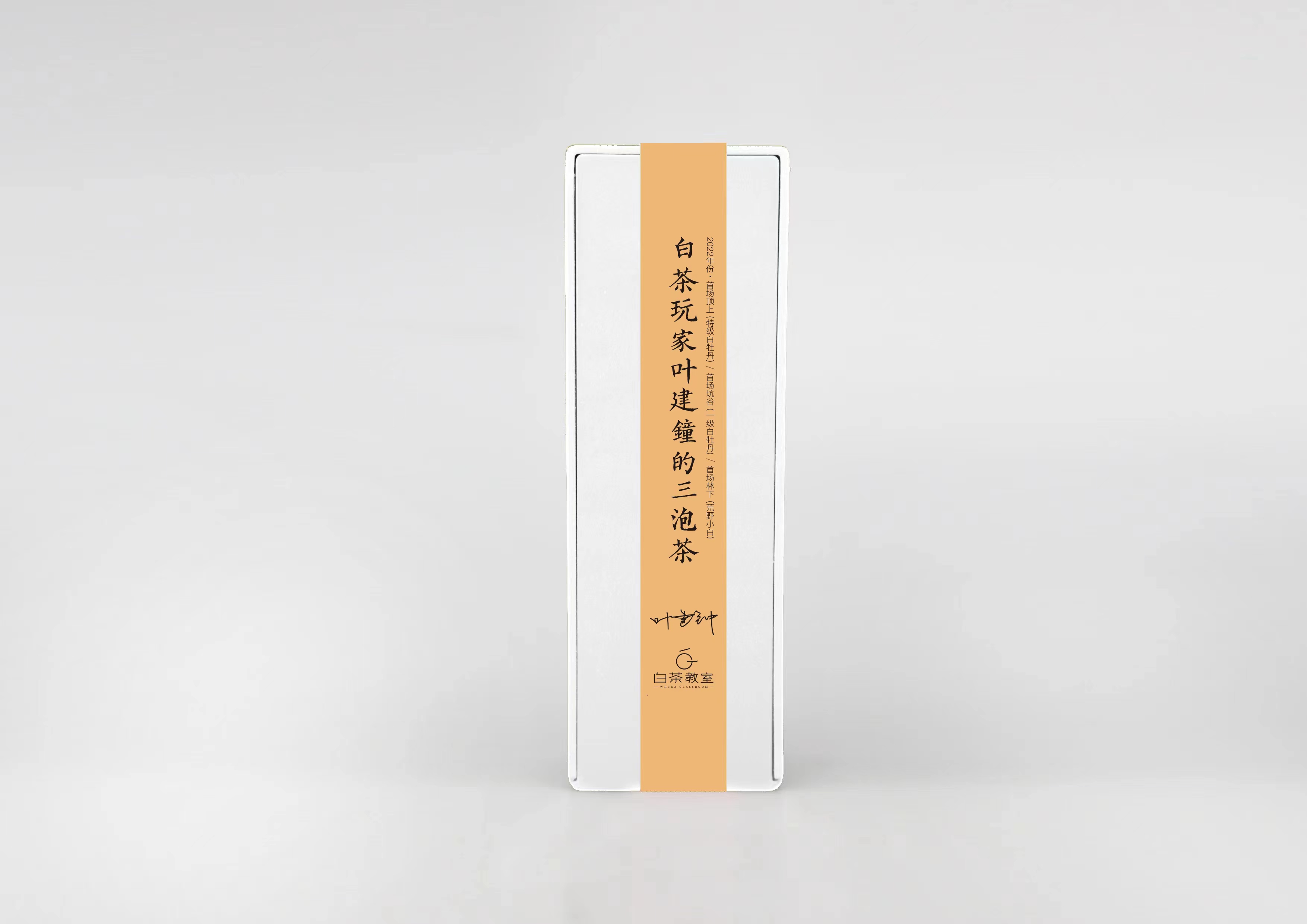 白茶玩家│叶建钟三泡茶