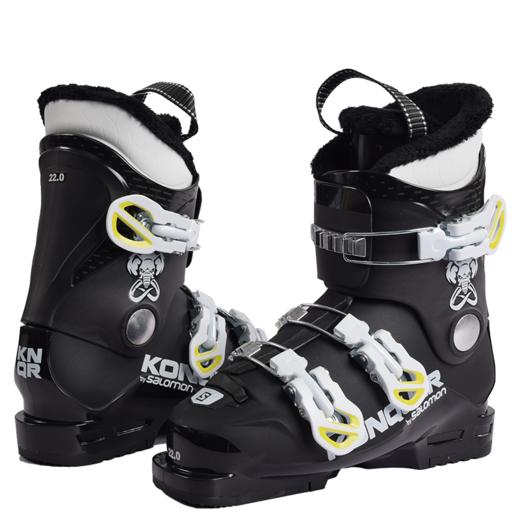 【断码三折】salomon萨洛蒙青少年双板滑雪鞋 滑雪靴三扣  L411779 ** 商品图4