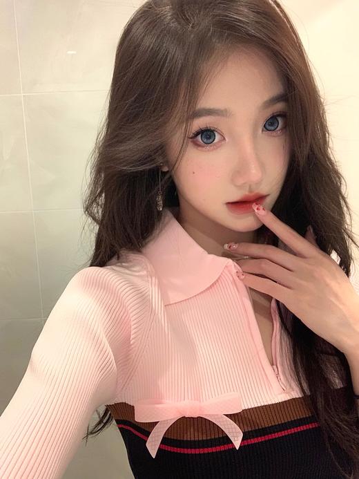 年抛 morea | 瓦尔登湖 morealenslab 大直径14.5 着色13.8 混血美瞳 蓝色 商品图6