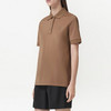 BURBERRY 巴宝莉 女士棉质TB专属标识刺绣短袖POLO衫 卡其色 8064887 A1420 商品缩略图1