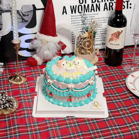 【1284】美乐蒂 立体复古蛋糕