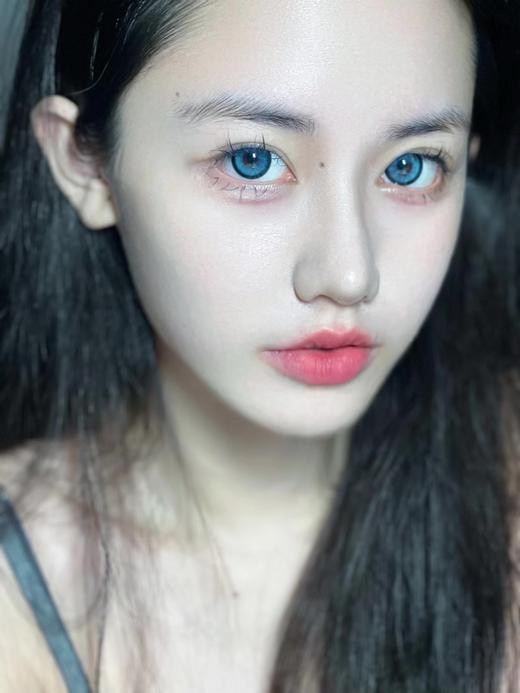 年抛 morea | 瓦尔登湖 morealenslab 大直径14.5 着色13.8 混血美瞳 蓝色 商品图11