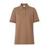 BURBERRY 巴宝莉 女士棉质TB专属标识刺绣短袖POLO衫 卡其色 8064887 A1420 商品缩略图0