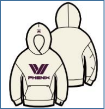 2223 PHENIX ALL PCFU2KT01-OW 套头连帽卫衣