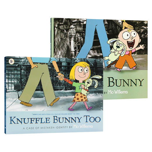 古纳什小兔系列2本套装 英文原版 Knuffle Bunny 凯迪克获奖绘本 儿童英语图画故事书 Mo Willems 莫威廉斯英文版进口亲子读物书籍 商品图0
