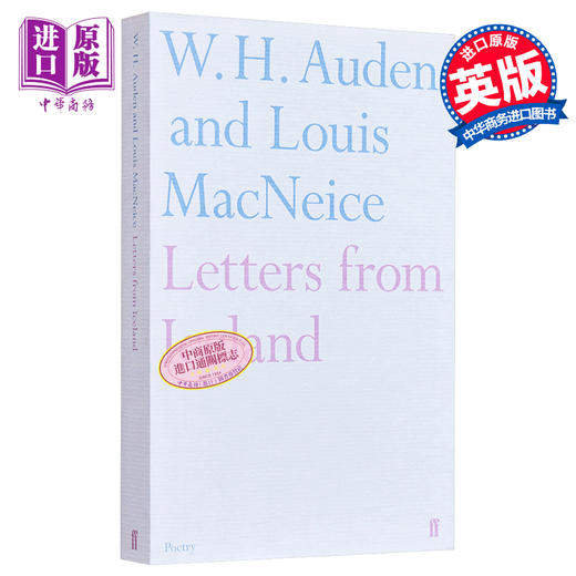 【中商原版】冰岛信札 路易斯 麦克尼斯与W H 奥登合著 英文原版 Letters from Iceland W H Auden 商品图0