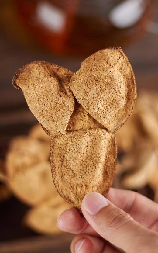 陈香十足经久耐泡！【新会天马·十年陈皮】陈皮皮圈枝柑 正宗十年老树 坚持日晒和干仓陈化 表皮红褐油亮 茶汤甘甜绵润  商品图1