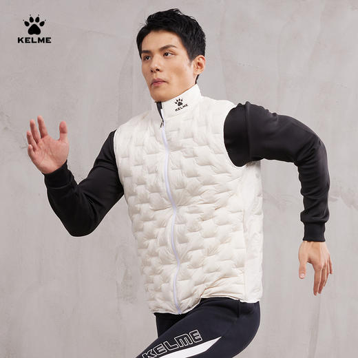 羽绒马甲男冬季新款休闲时尚立领运动服保暖坎肩外套8263MJ1009 商品图12