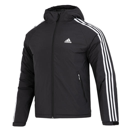 【库存有限，无货将作退款，介意勿拍】Adidas/阿迪达斯羽绒服男冬新款运动服黑色保暖连帽外套HN2123 商品图0