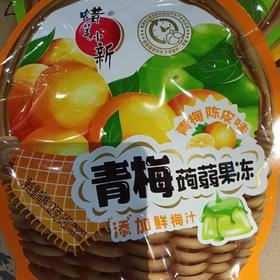 蜡笔小新蒟蒻果冻青梅陈皮味120克