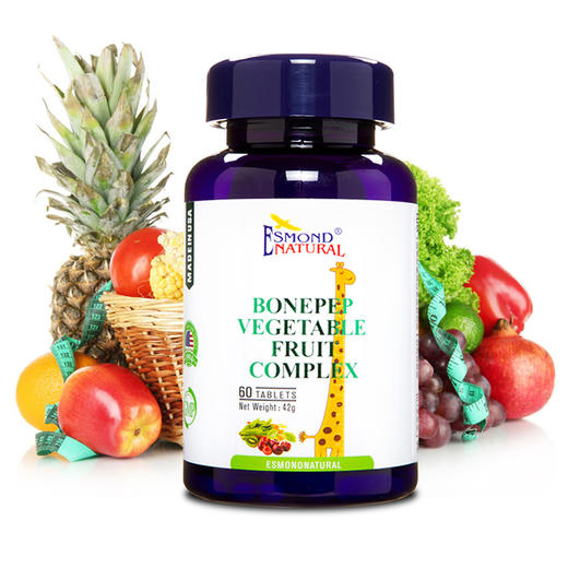 Esmond Natural爱司盟 健乐高牌水解蛋黄蔬果片  60粒 商品图0